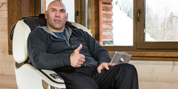 Известный во всем мире российский боксер Николай Валуев приобрел массажное кресло US Medica Jet